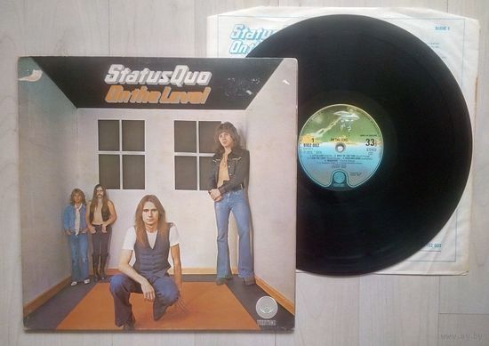 STATUS QUO - On the Level (1974 ENGLAND винил  LP)