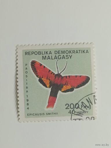 Мадагаскар 1984. Бабочки