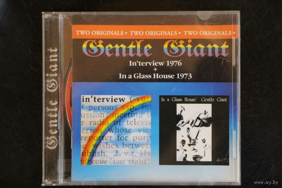 Gentle Giant – In'terview / In A Glass House (CD)