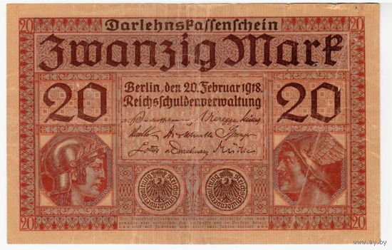 20 марок 1918