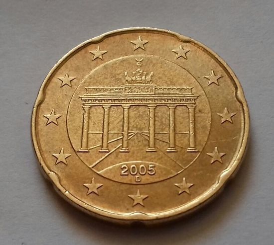 20 евроцентов, Германия 2005 D
