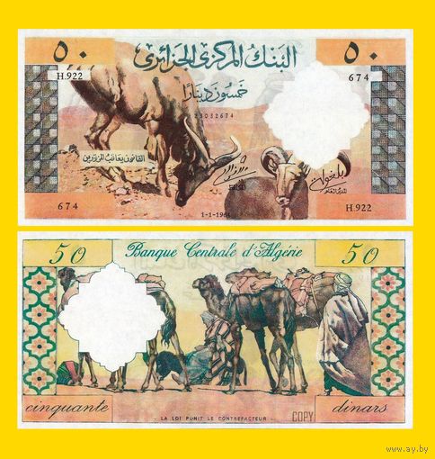[КОПИЯ] Алжир 50 динар 1964 г.