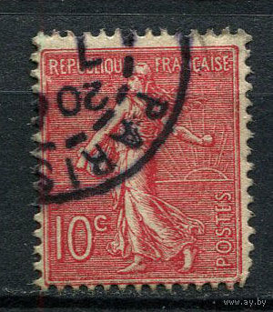Франция - 1903 - Жница 10С - [Mi.108x] - 1 марка. Гашеная.  (Лот 96CF)