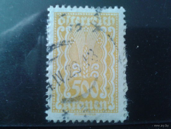 Австрия 1922 Стандарт 500 крон