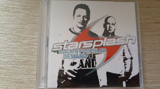 Starsplash-Back By Popular Demand CD+DVD Европа