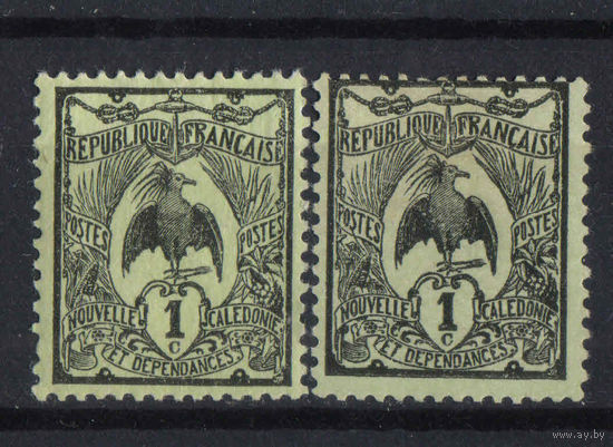 Fr Колонии Новая Каледония 1905 Кагу Стандарт #85*