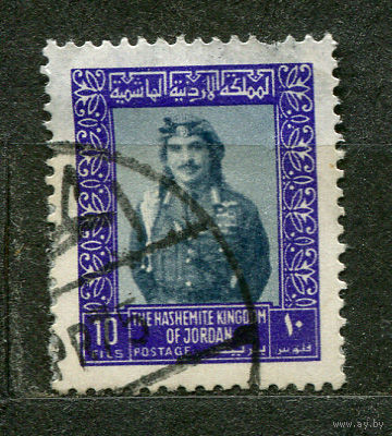 Король Хуссейн II. Иордания. 1975