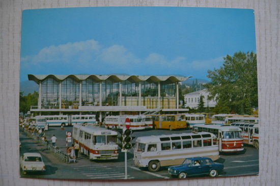 Сочи. Автовокзал; 1977, чистая.