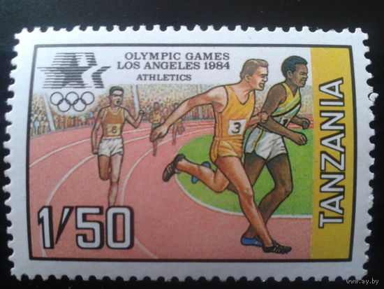 Танзания 1984 Олимпиада в Лос-Анжелесе