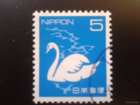 Япония 1971 лебедь