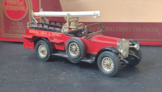 Matchbox Англия  пожарная  модель автомобиля