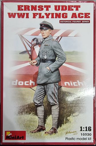 MiniArt #16030 1/16 WWI Flying Ace (Ernst Udet) Historical Figures Series