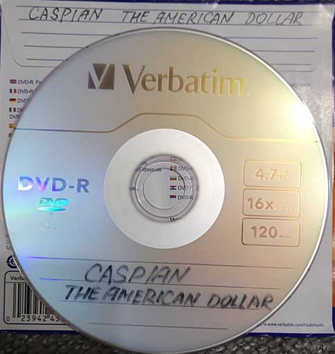 DVD MP3 дискография CASPIAN, THE AMERICAN DOLLAR - 1 DVD