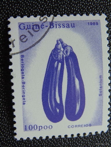 Гвинея-Бисау 1989 г. Флора.