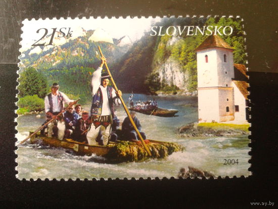 Словакия 2004 плот
