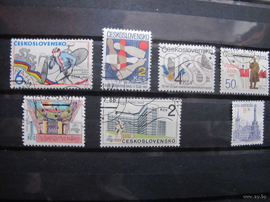 Лот марок ЧССР (1987-88 гг.)