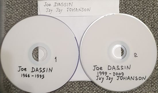 DVD MP3 дискография - Joe DASSIN, Jay Jay JOHANSON - 2 DVD