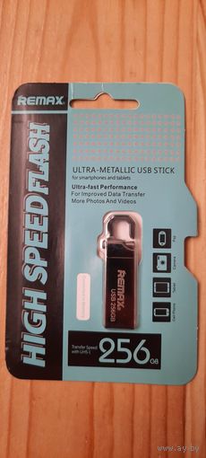 USB носиьель памяти Remax 256гб, новая, в упаковке