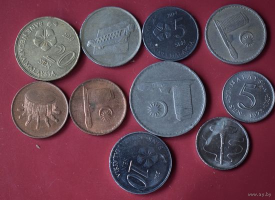 Малазия 10 монет