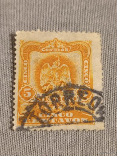 Мексика 1902 года. 5 сентаво