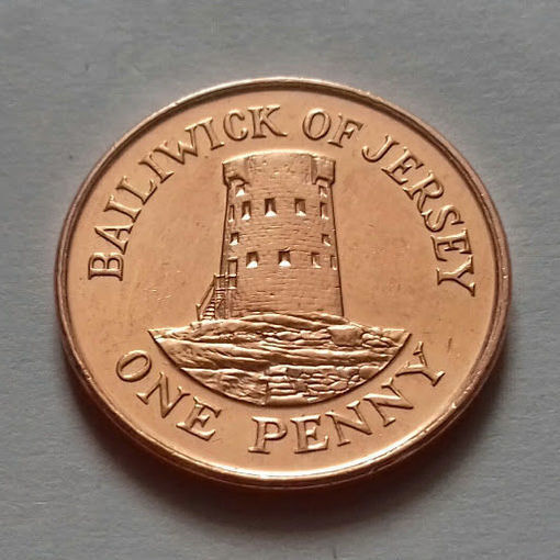 1 пенни, Джерси 2006 г., AU