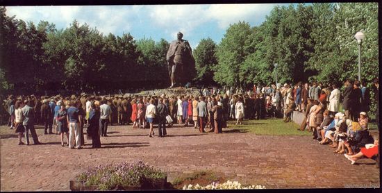 1979 год Минск Памятник Я.Купале