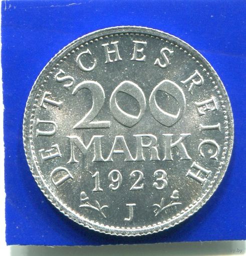 Германия 200 марок 1923 J