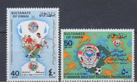 [1358] Оман 1984. Спорт,футбол. СЕРИЯ MNH