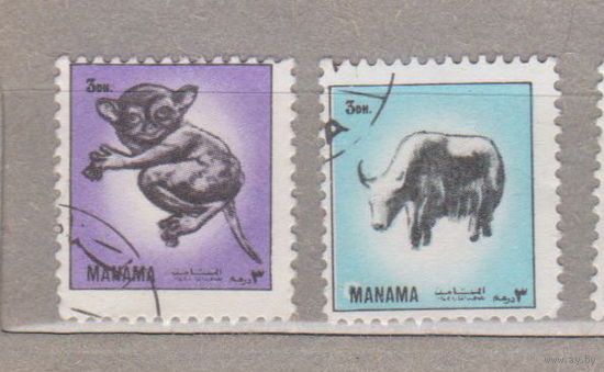 Животные фауна Панама 1972 год лот 8