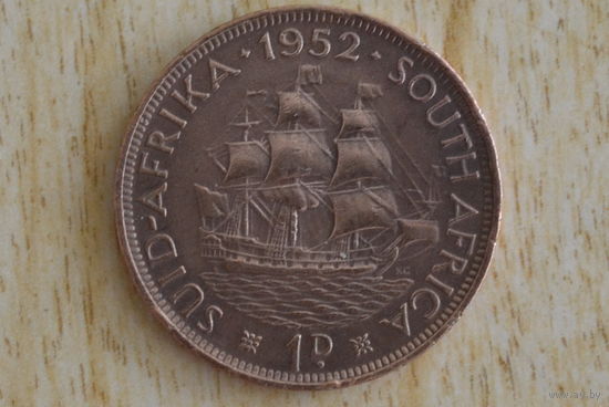 Южная Африка 1 пенни 1952