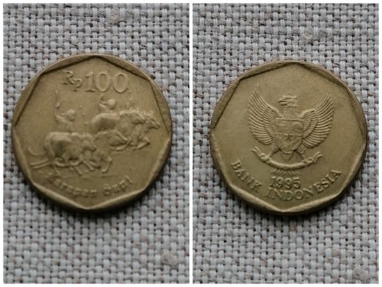 Индонезия 100 рупий 1995