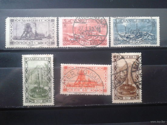 Саар 1926-30 Стандарт 6 марок