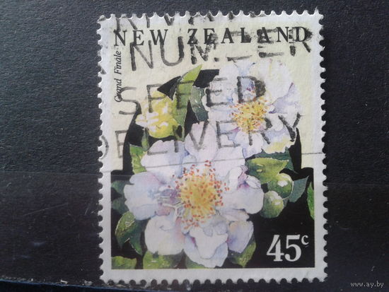Новая Зеландия 1972 Цветы