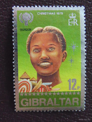 Гибралтар 1979 г. Рождество 1979 года. Международный год ребенка.