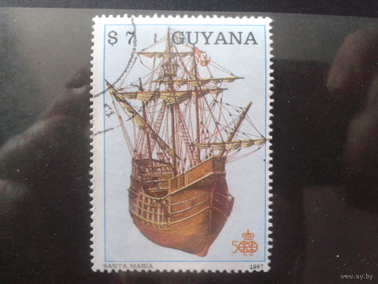 Гайяна 1988 Санта Мария - каравелла Колумба