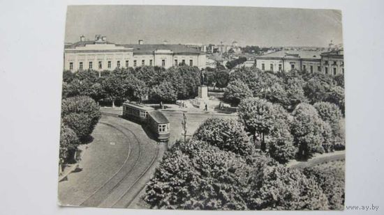 Г . Калинин памятник  Ленин  1960г