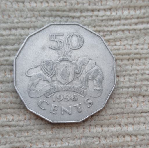 Werty71 Свазиленд 50 центов 1996