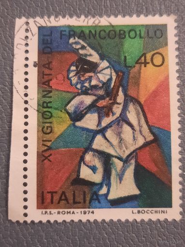 Италия 1974. XVI Giornata del Francobolo