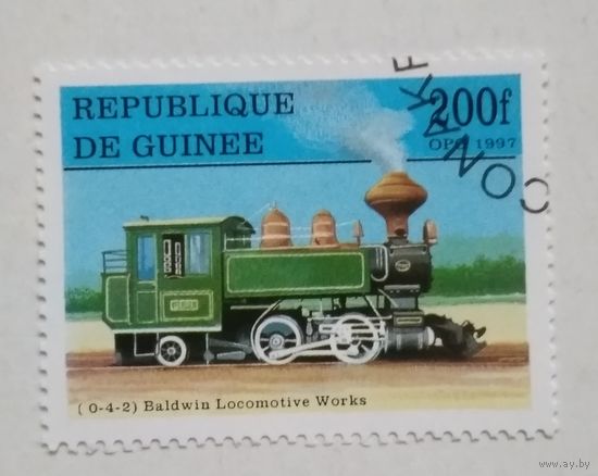 Гвинея.1997.Паровоз