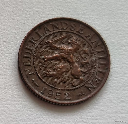 Нидерландские Антильские острова 1 цент, 1952 4-10-9