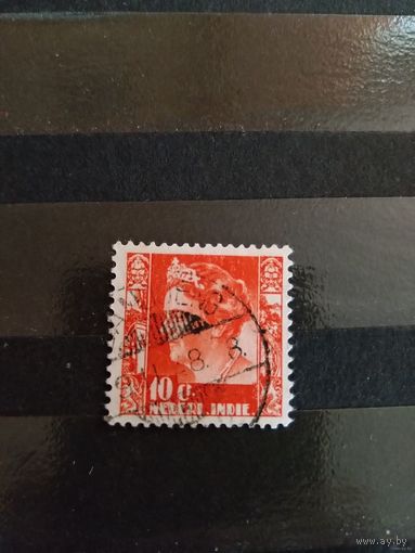 1934 голландская колония Ост-Индия королева великолепно снята с конверта марка боится воды (2-12)