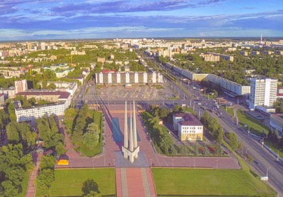 Беларусь Белпошта 2021 пл.Победы Витебск