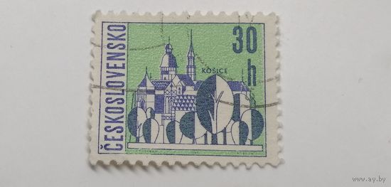 Чехословакия 1965. Города Чехии