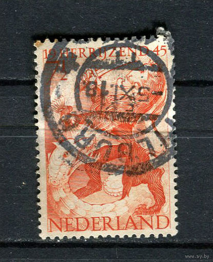 Нидерланды - 1945 - Освобождение от немецкой оккупации - [Mi. 443] - полная серия - 1 марка. Гашеная.  (LOT DY37)-T10P10