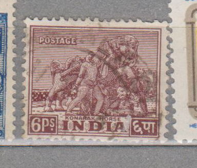 Лошади фауна всадники Индия 1944 год лот 1025
