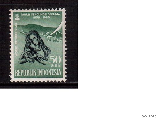 Индонезия-1960,(Мих.260)  **  , Мать и дитя