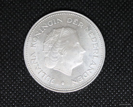 Монета 10 гульденов 1970 года. Нидерланды.