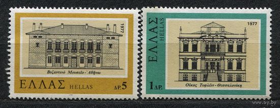 Архитектура. Греция. 1977. Серия 2 марки. Чистые
