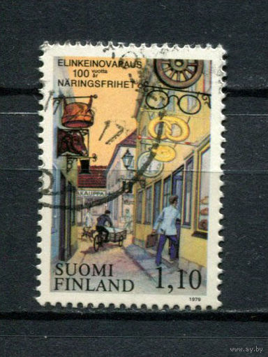 Финляндия - 1979 - Столетие свободной торговли - [Mi. 847] - полная серия - 1 марка. Гашеная.  (Лот 172AY)