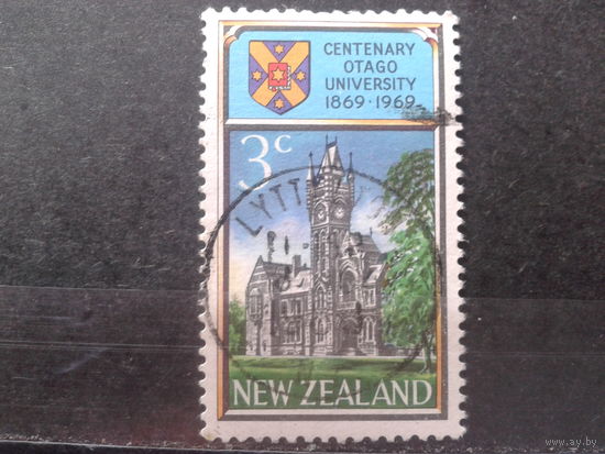 Новая Зеландия 1969 100 лет университету